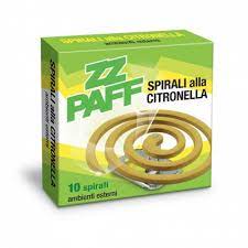 ZZ PAFF SPIRALI CITRONELLA 10p